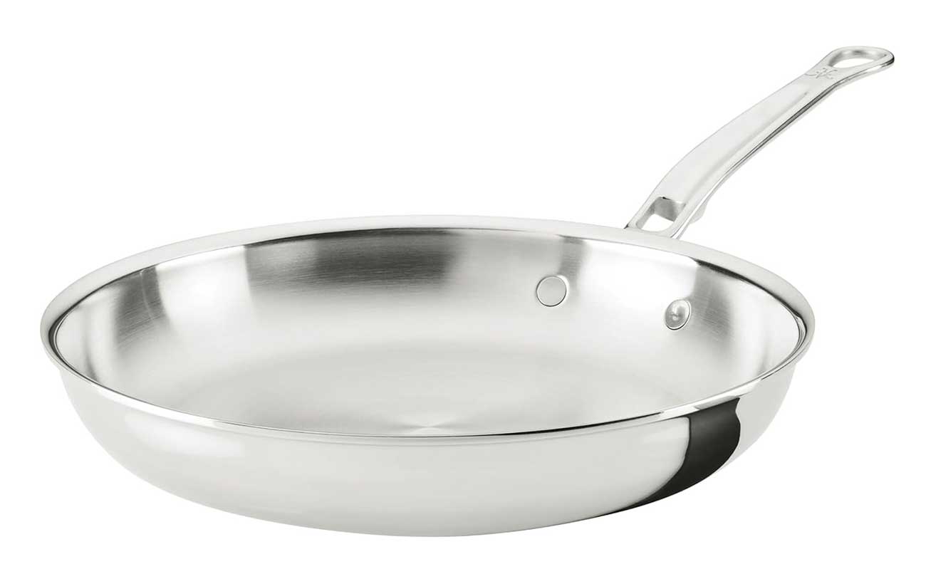 Hestan ProBond Luxe 11-Inch Skillet in Polished Clad Stainless Steel