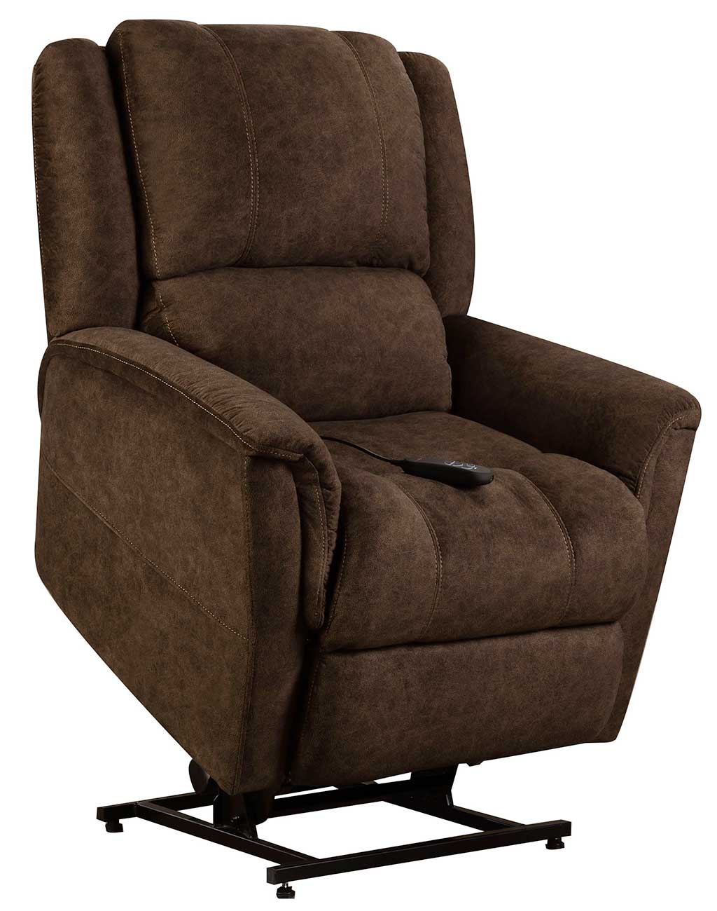 HomeStretch Zero Gravity Lift Chair in Brown Fabric - 172-59-21