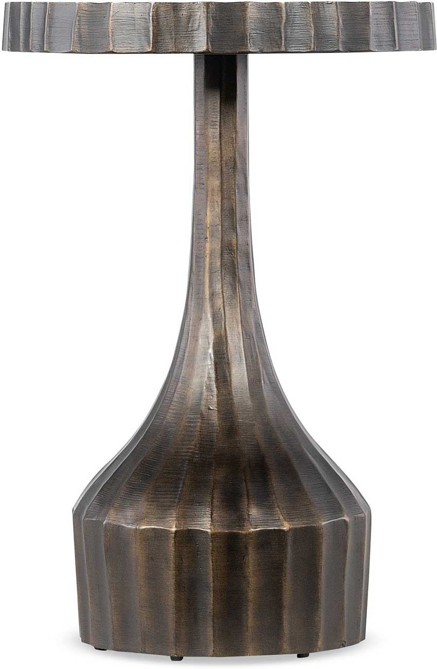 Hooker Furniture Ferrous Accent Table in Bronze