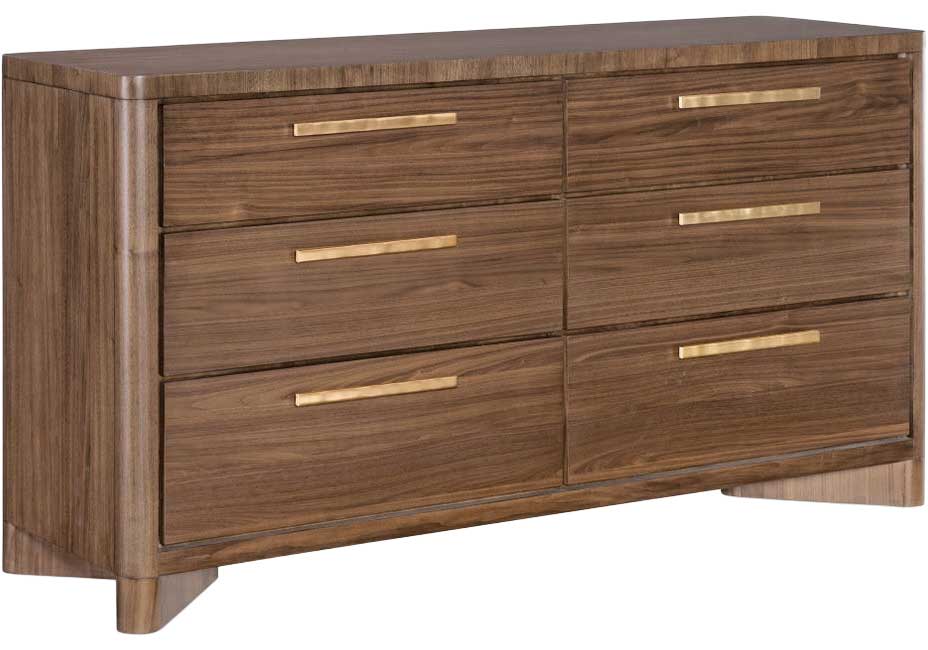 Hooker Furniture Eleana Dresser with 6 Drawers in Light Caramel