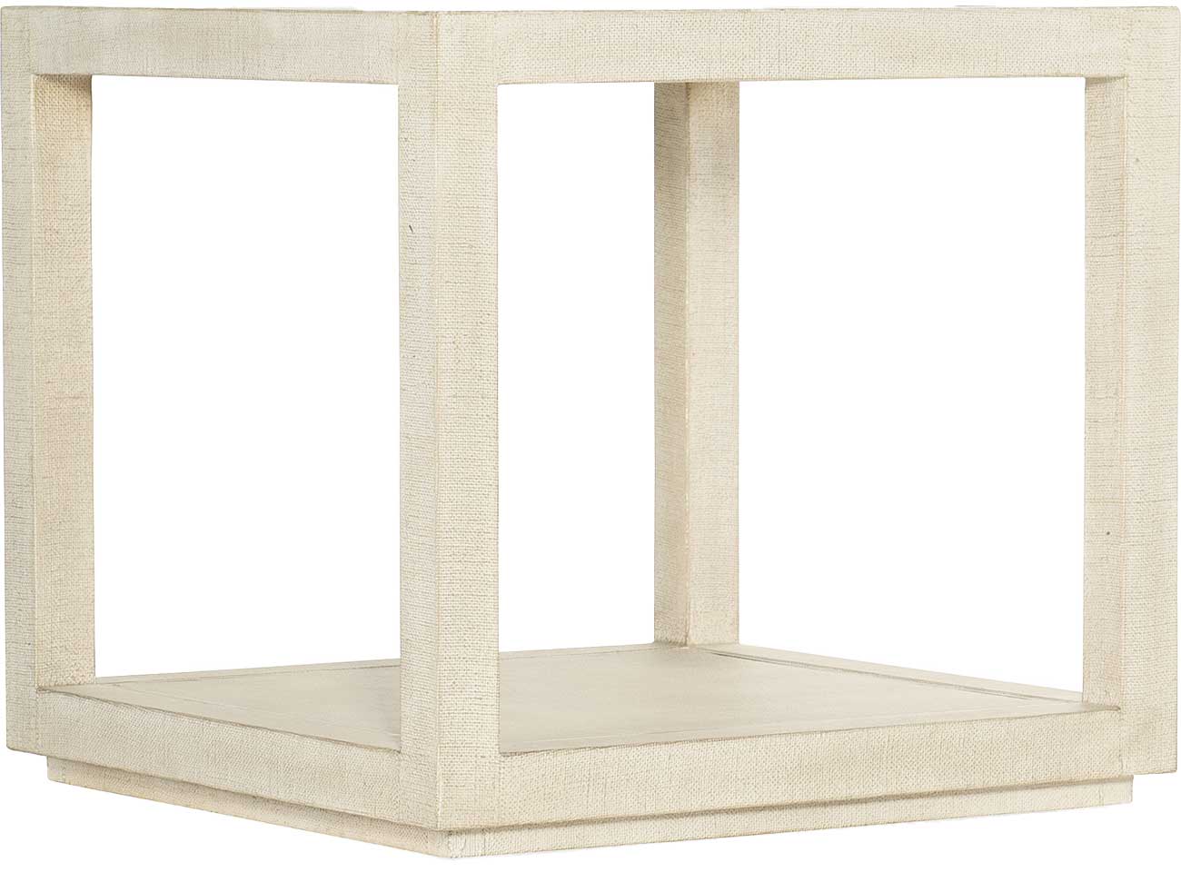 Hooker Furniture Living Room Cascade End Table in Pebble Beach