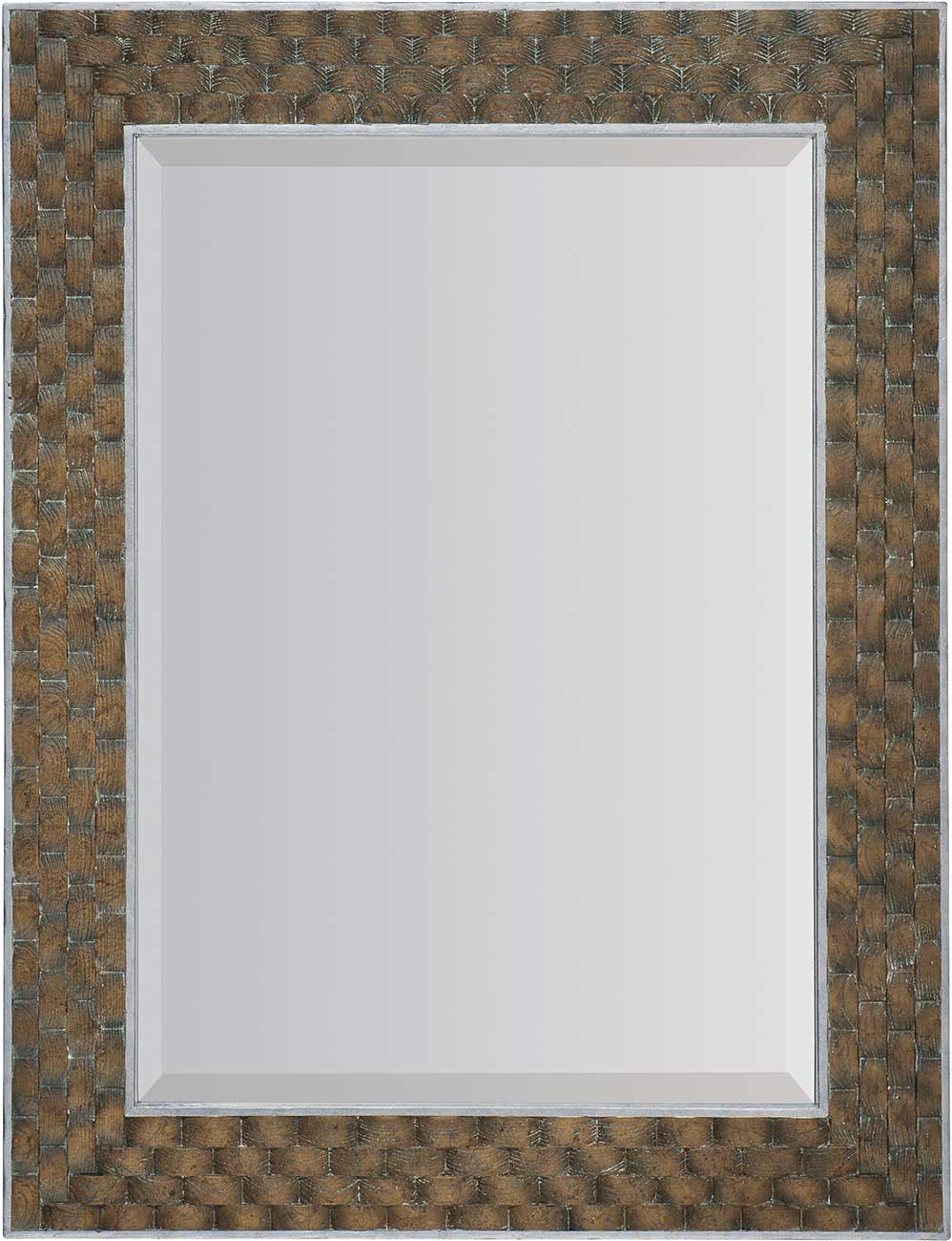 Hooker Furniture Sundance Sundance Portrait Mirror in Dark Wood