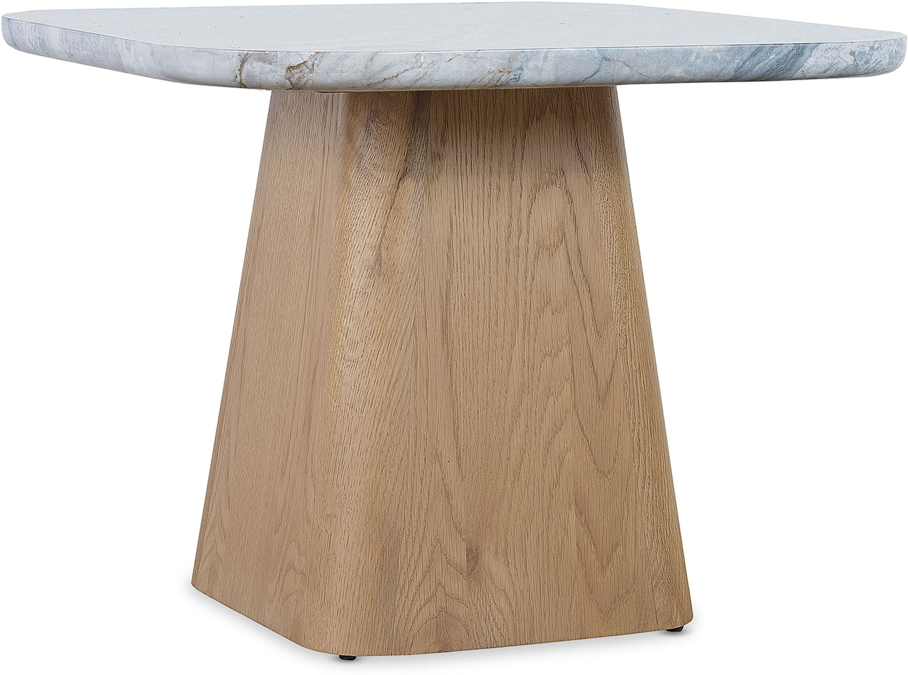 Hooker Furniture Commerce and Market Hudson Low Nesting Table in Quartz | Natural Oak