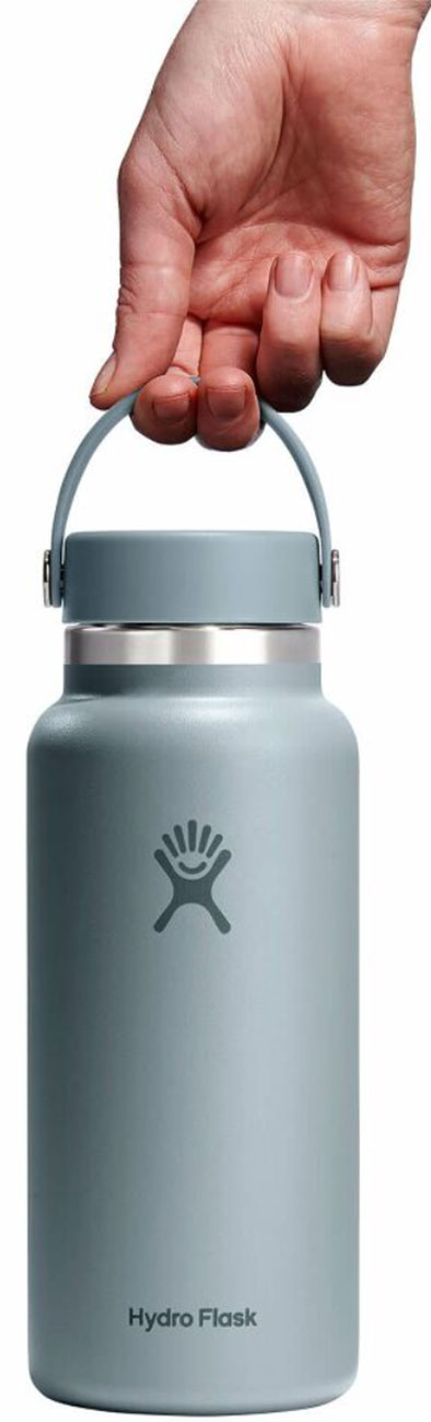 Hydro Flask 32 Oz. Wide Mouth Water Bottle in Shale Gray