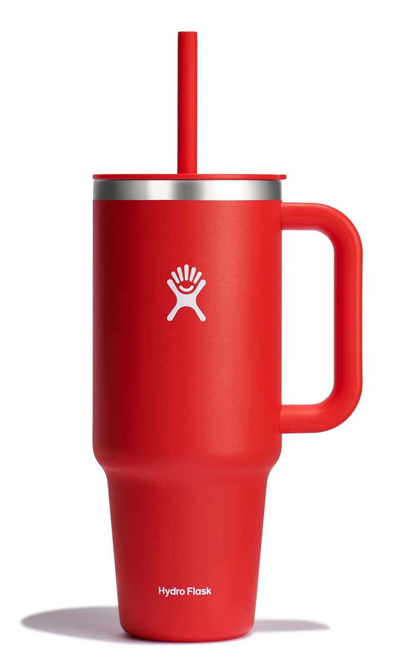 Hydro Flask 40 Oz Travel Tumbler in Goji TT40PS612 Abt