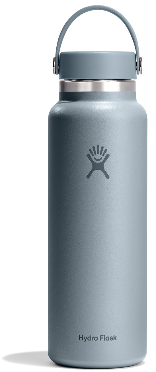 Hydro Flask 40 Oz. Wide Mouth Water Bottle in Shale Gray