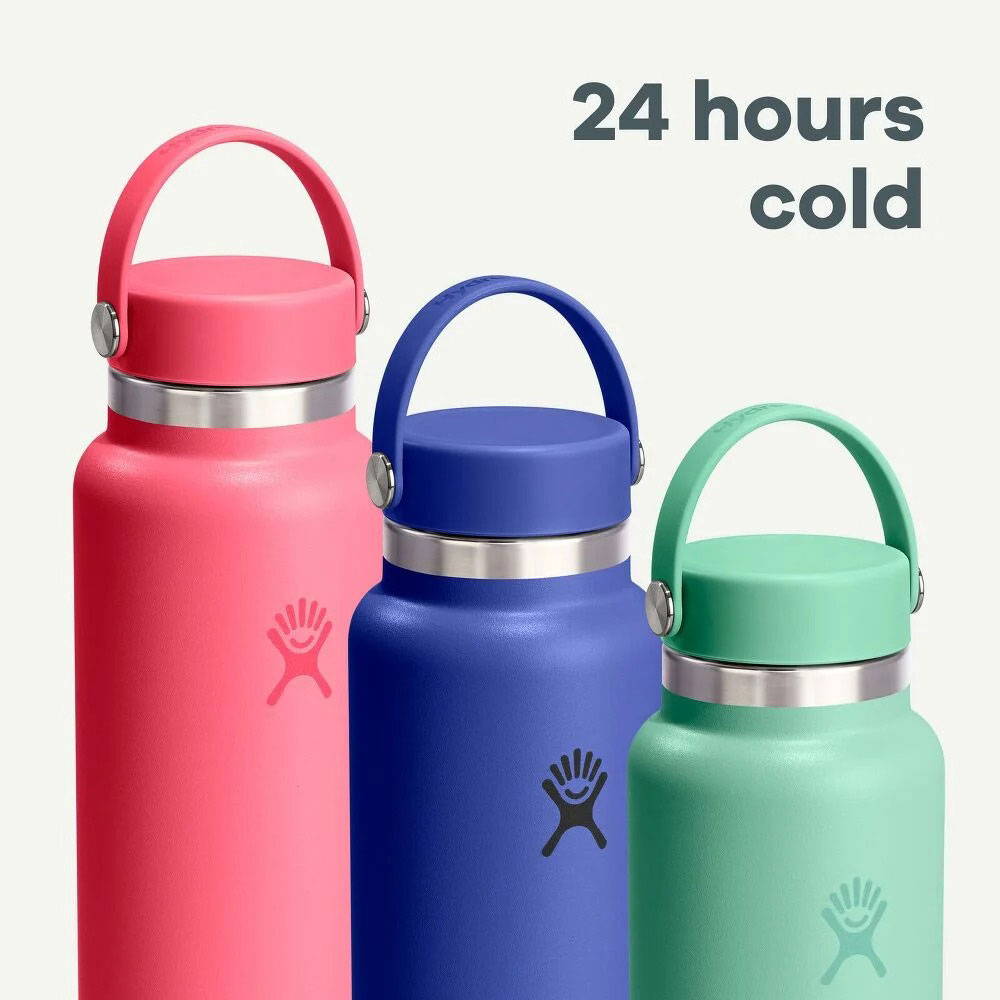 Hydro Flask Water Bottle 32 Oz Insulated Capri Blue | Abt