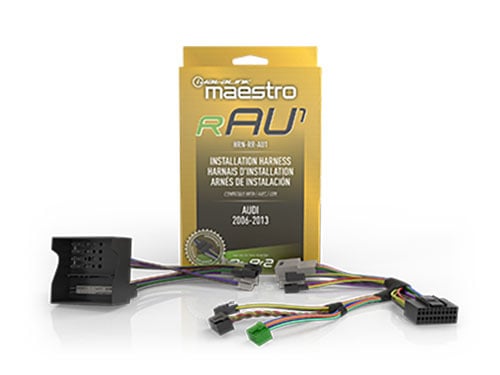 iDatalink Maestro AU1 Plug And Play T-Harness For Select Audi Models 2004 To 2014