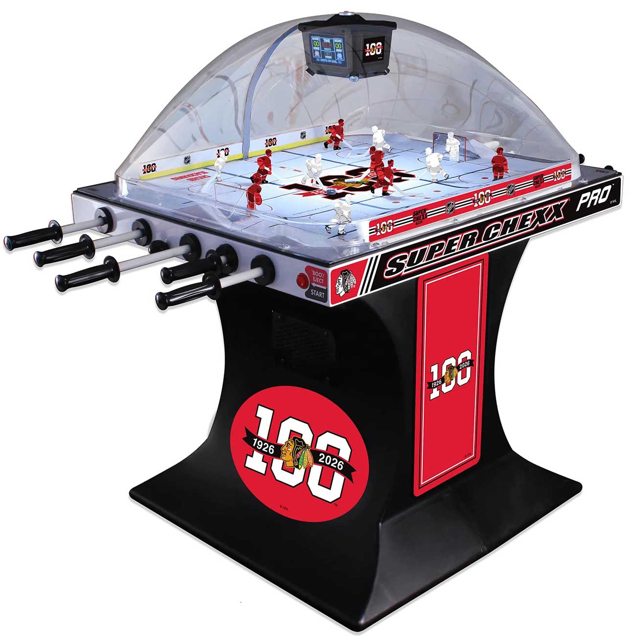 ICE Chicago Blackhawks Table - CENTENNIAL-CHIVSDET-SKATED-SPL | Abt