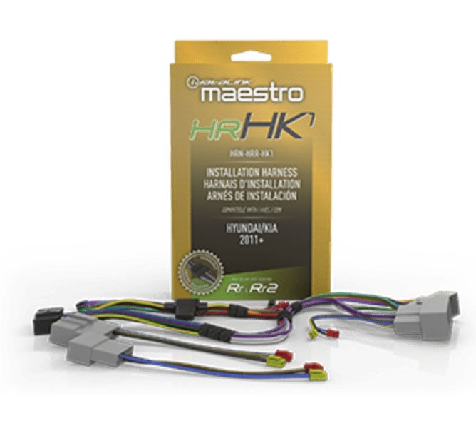 IDatalink HRN-RR-HK1 T-Harness – Plug-and-Play For Hyundai/Kia Maestro W/o Factory Amp