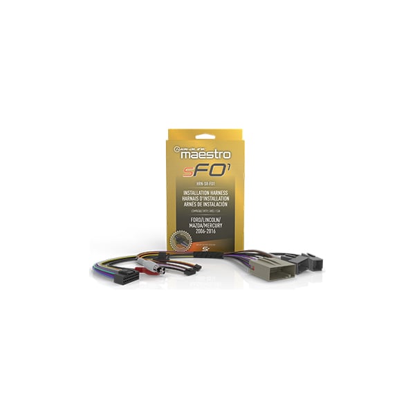 iDatalink Maestro sFO1 Radio Replacement T-Harness for Select 2006-2020 Lincoln, Mazda, Mercury, and Ford Models