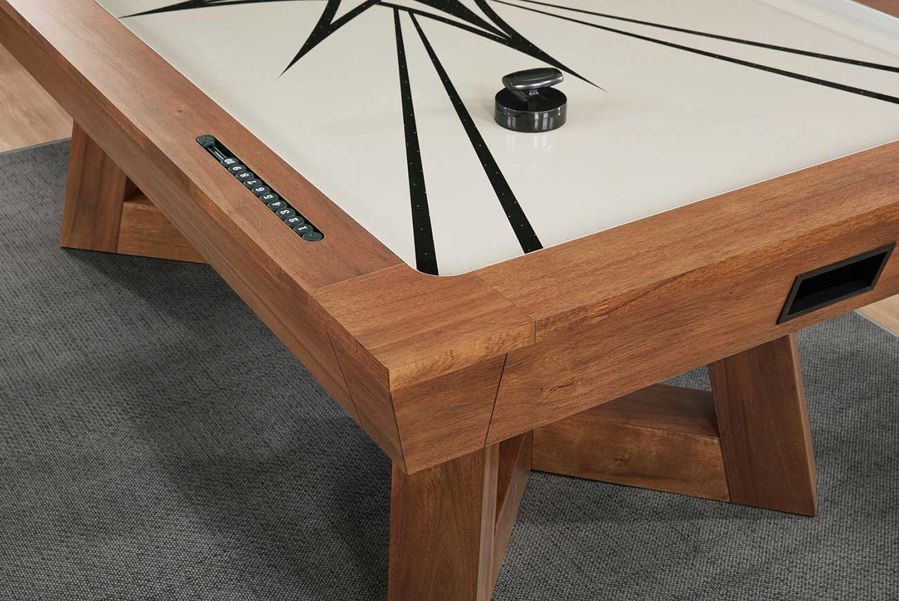 Imperial Aris 7 Ft. Air Hockey Table Warm Wood - 262640 | Abt