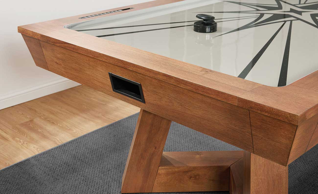 Imperial Aris 7 Ft. Air Hockey Table Warm Wood - 262640 | Abt