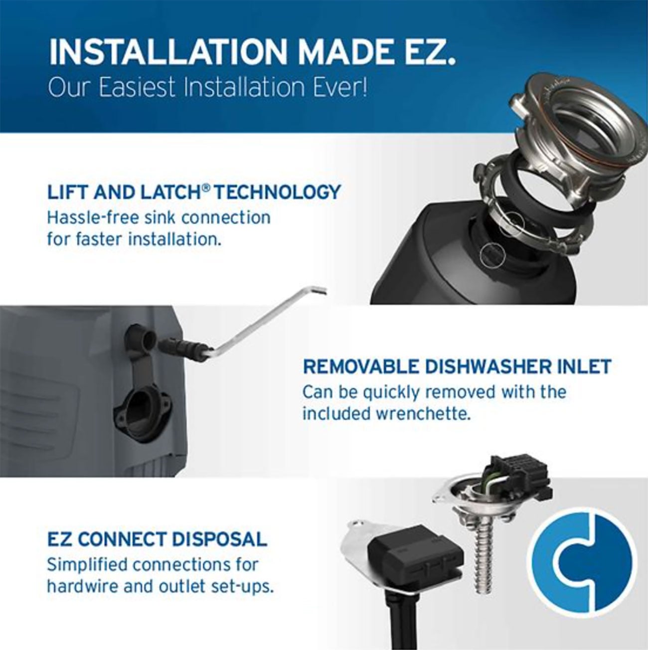 InSinkErator Pro 750 3/4 HP Garbage Disposal - 79850-ISE