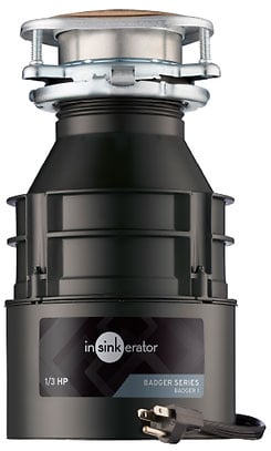 InSinkErator Badger 1 1/3 HP Garbage Disposal With Cord