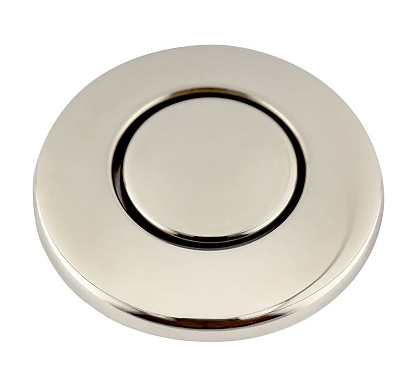 InSinkErator SinkTop Switch Replacement Push Button in Polished Nickel