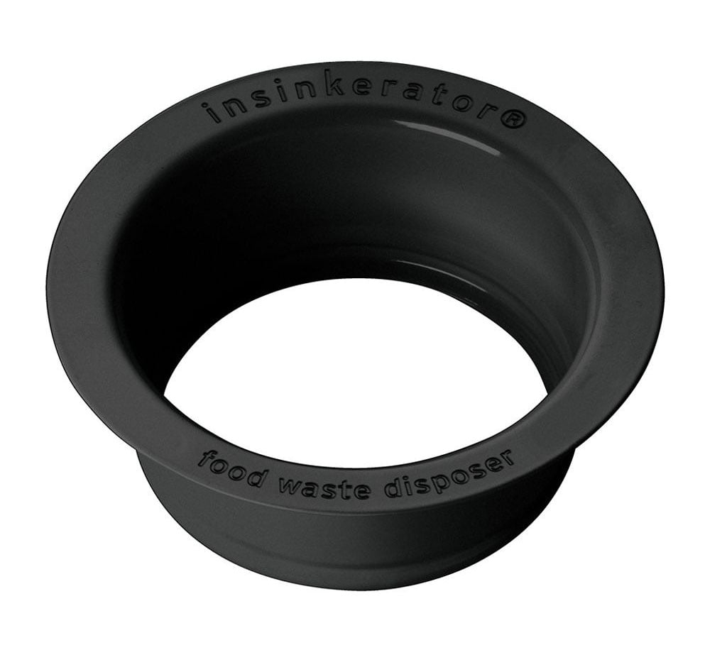 InSinkErator Sink Flange in Matte Black