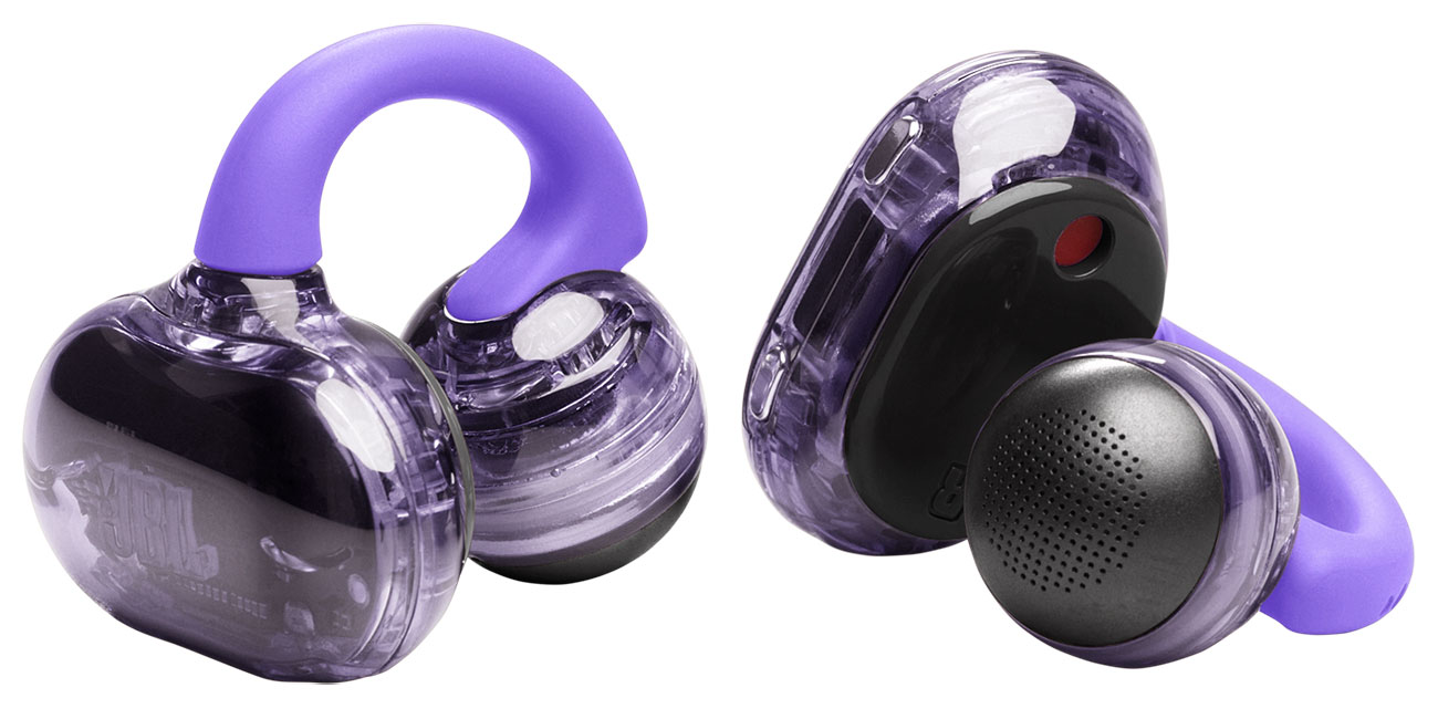 604229 JBL Soundgear Clips パープル JBL Soundgear Clips Open-ear Headphones in Purple | Abt