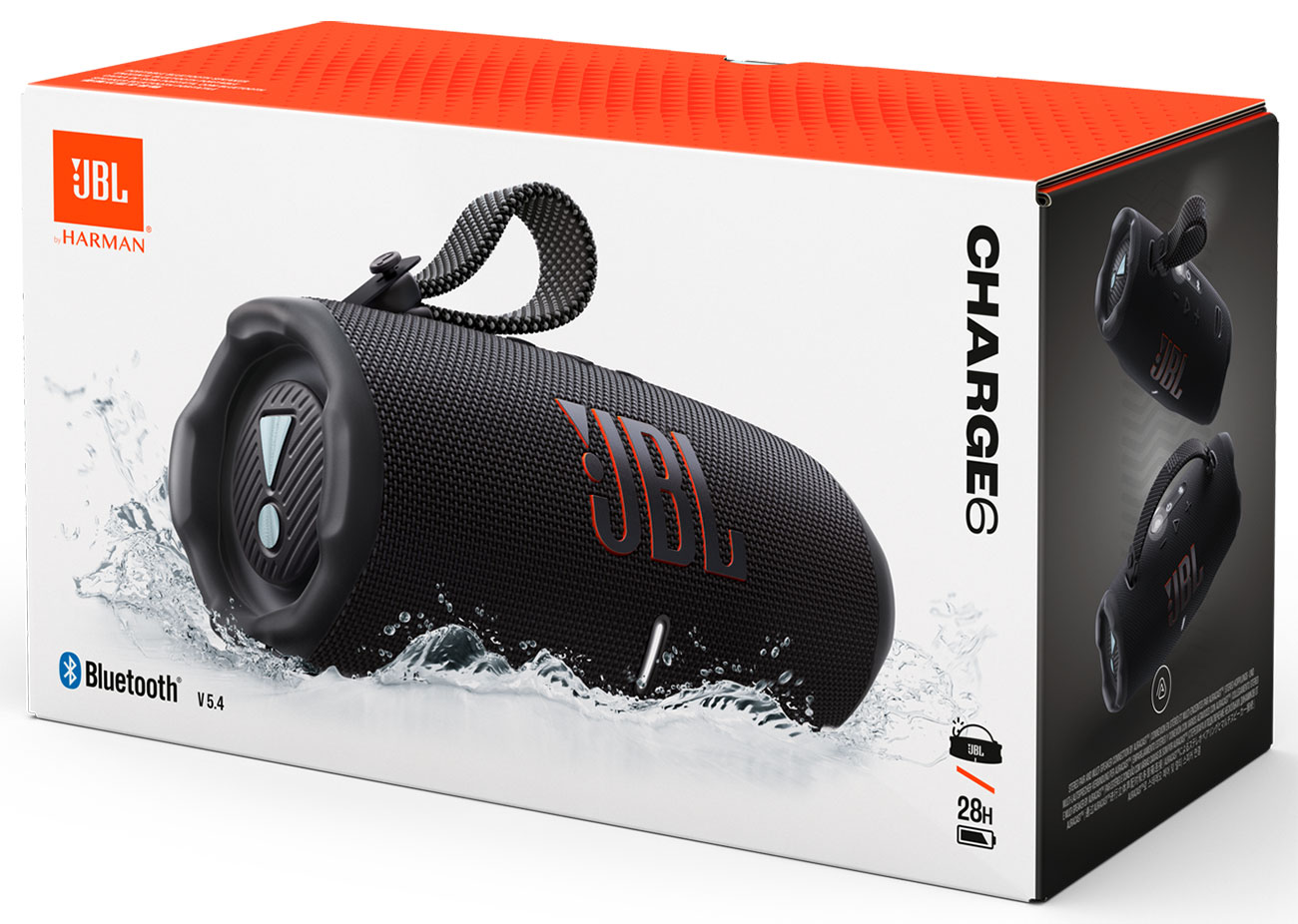 JBL Charge 6 Waterproof Portable Wireless Speaker | Abt