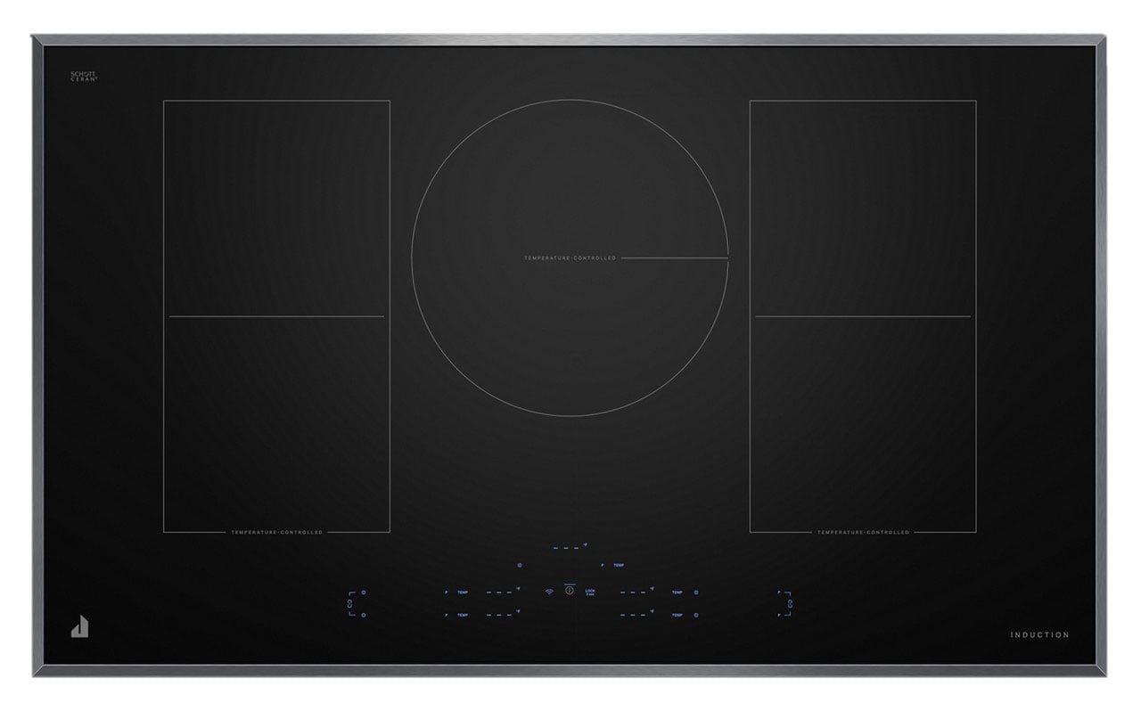 JennAir Lustre Smart Induction Cooktop 36-Inch - JICT736SS | Abt