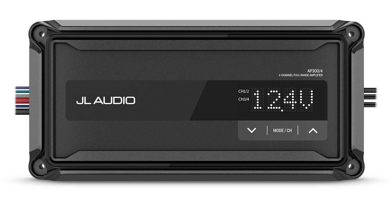 JL Audio AP 4-Channel Compact Marine Amplifier - AP300/4 | Abt