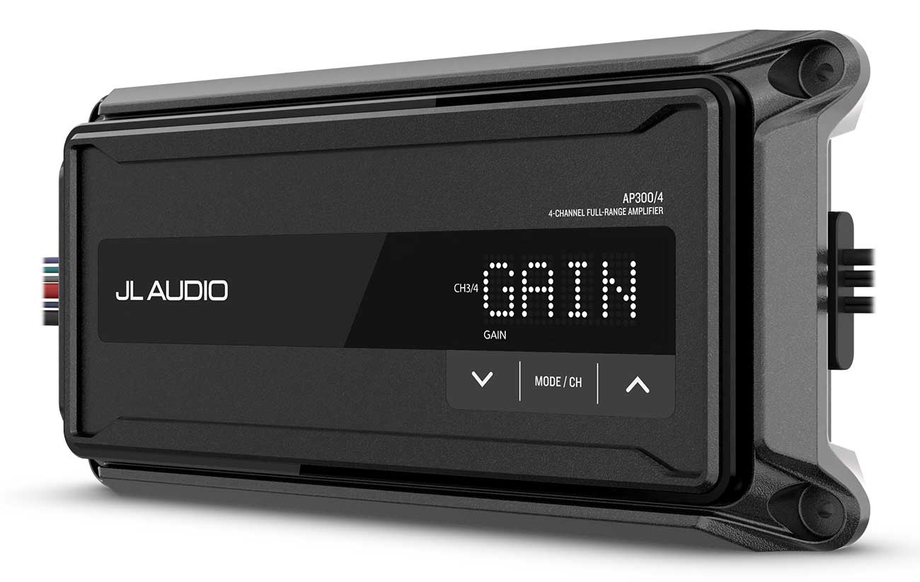 JL Audio AP 4-Channel Compact Marine Amplifier - AP300/4 | Abt