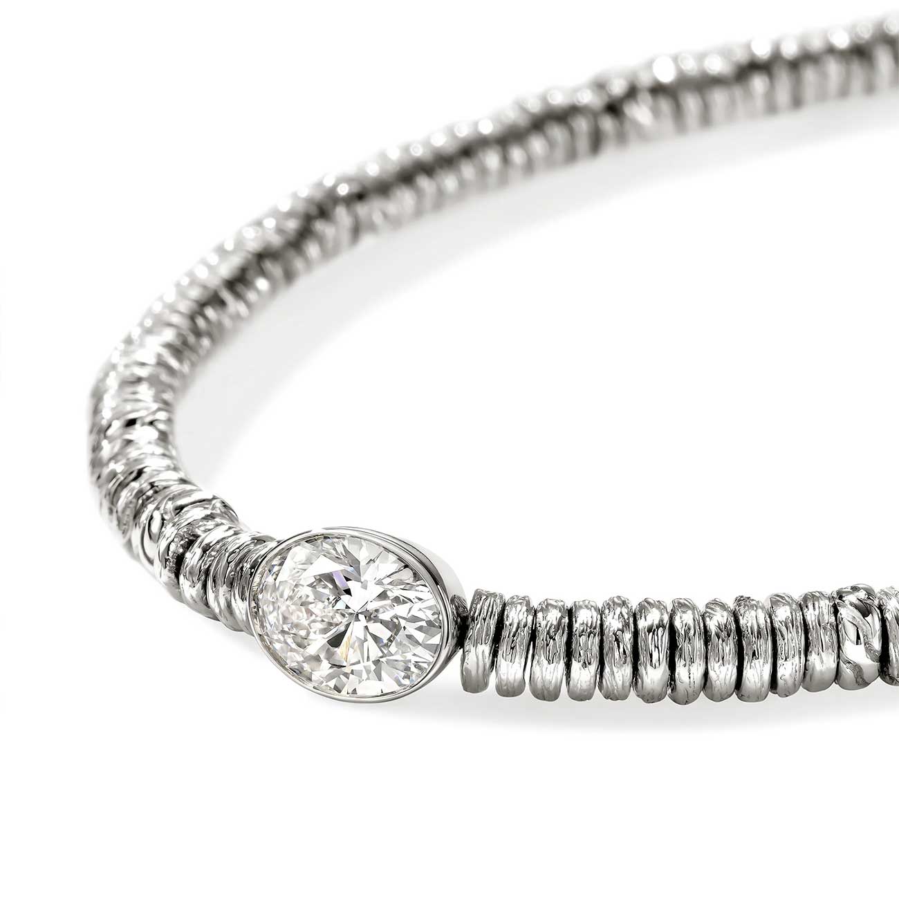 John Hardy JH Lovestruck Heishi Bracelet - BUP43036LGDXUM