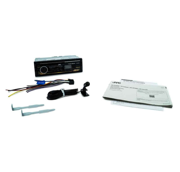 JVC Digital Media Receiver With Bluetooth & Color Display | Abt