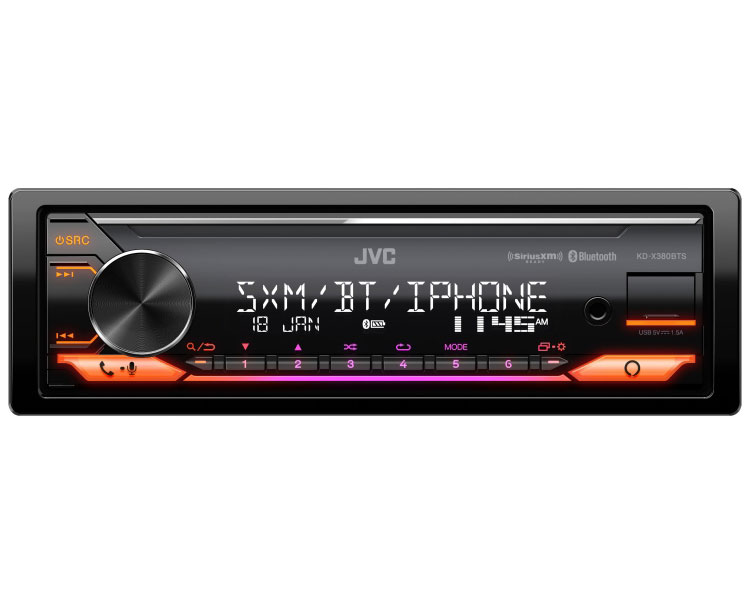 JVC Digital Media Receiver With Bluetooth & Color Display | Abt