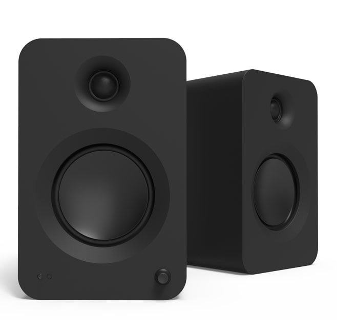 Kanto REN Bookshelf Speakers in Matte Black (Pair)