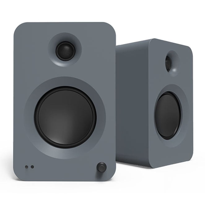 Kanto REN Bookshelf Speakers in Matte Gray (Pair)