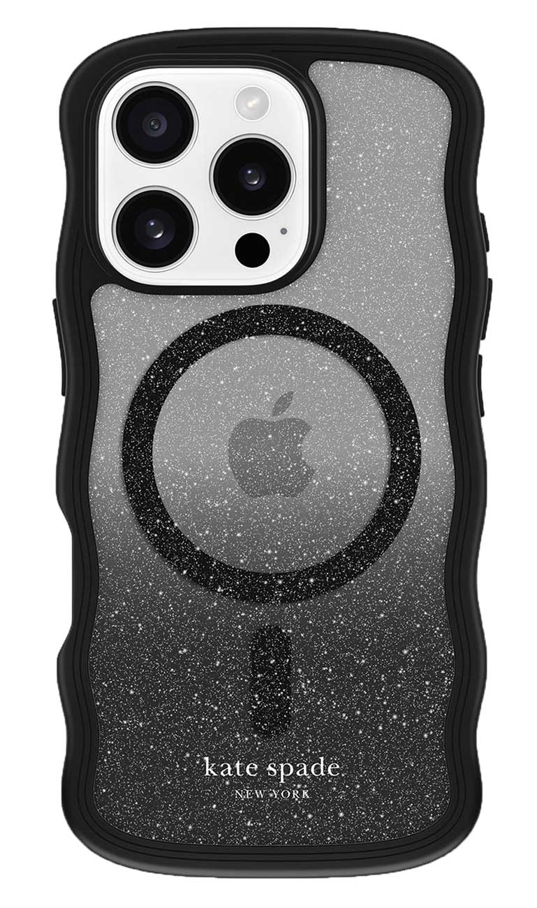 Kate Spade New York Wavy MagSafe Case for iPhone 16 Pro Max in Nightfall