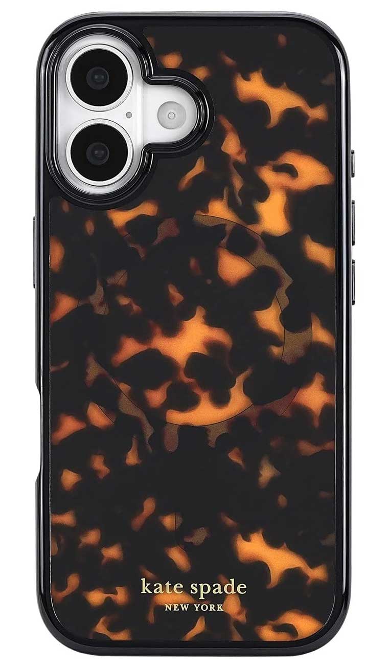 Kate Spade New York MagSafe Case for iPhone 17 in Tortoise
