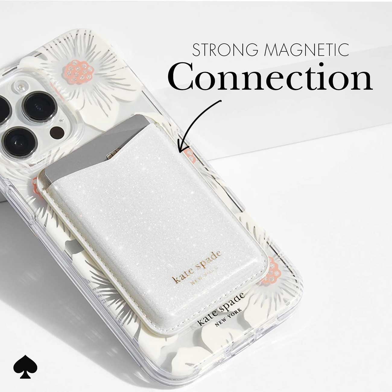 Kate Spade New York MagSafe Wallet in White - KS053070 | Abt Kate Spade New York MagSafe Wallet in White - KS053070 | Abt