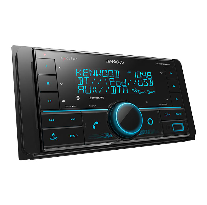KENWOOD DPX-5800M カーオーディオ Kenwood 2-Din Digital Media Receiver w/ Bluetooth - DPX395MBT
