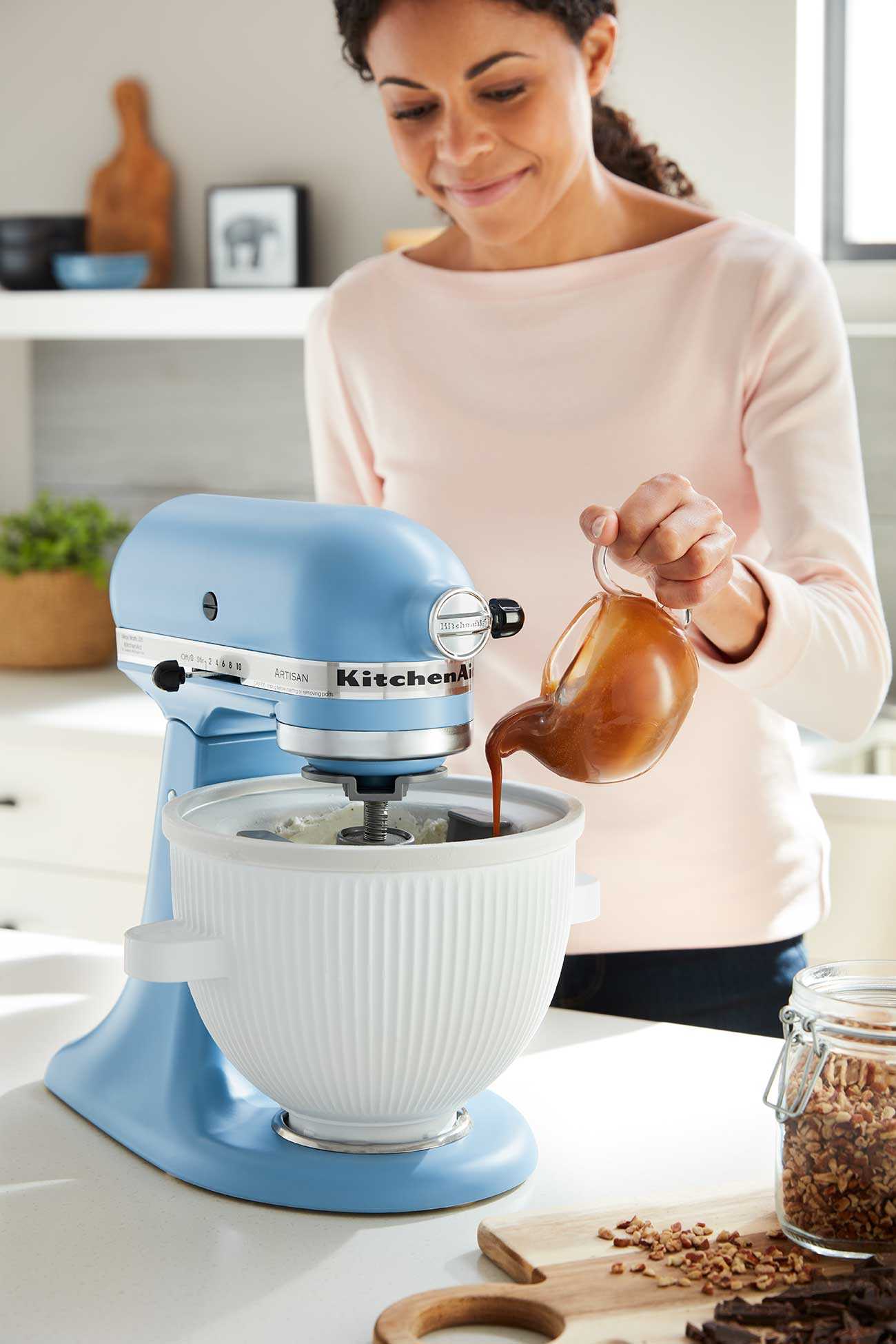 KitchenAid Ice Cream Maker Attachment - KSMICM | Abt