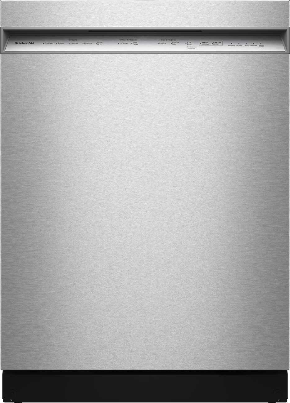 KitchenAid Dishwasher with Third Level Utensil Rack 24-Inch in PrintShield Stainless