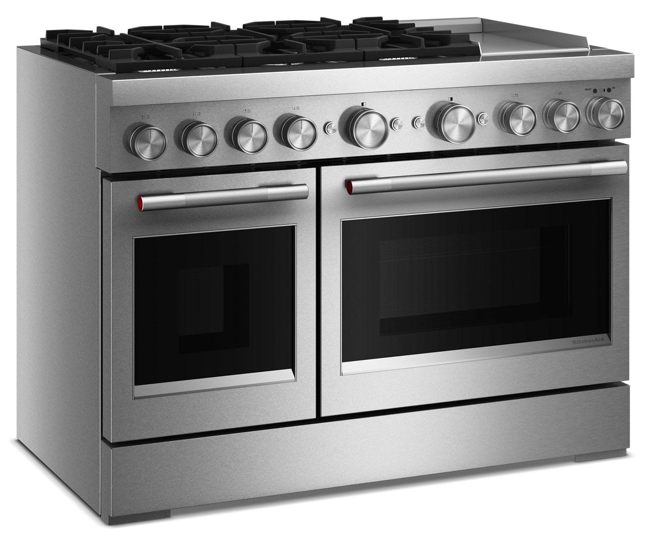 KitchenAid KFDD948SSS Commercial-Style Dual Fuel Range | Abt