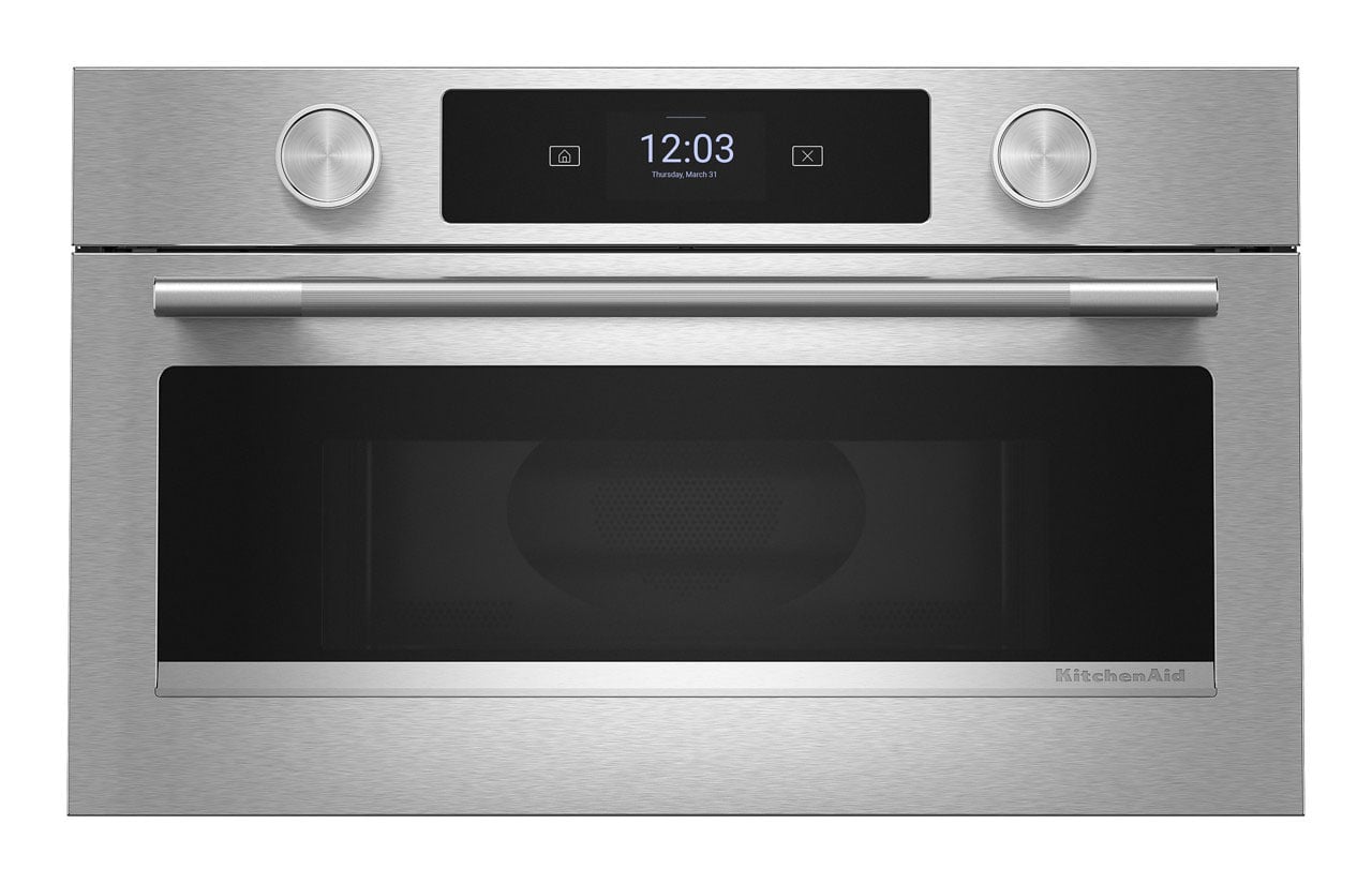 KitchenAid 1.4 Cu. Ft. Built In Microwave Oven with Air Fry 27-Inch in PrintShield Stainless Steel