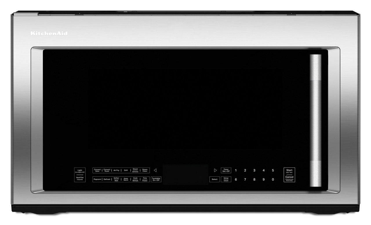 KitchenAid Over-the-Range Convection Microwave with Air Fry Mode 30-Inch Wide in Stainless Steel