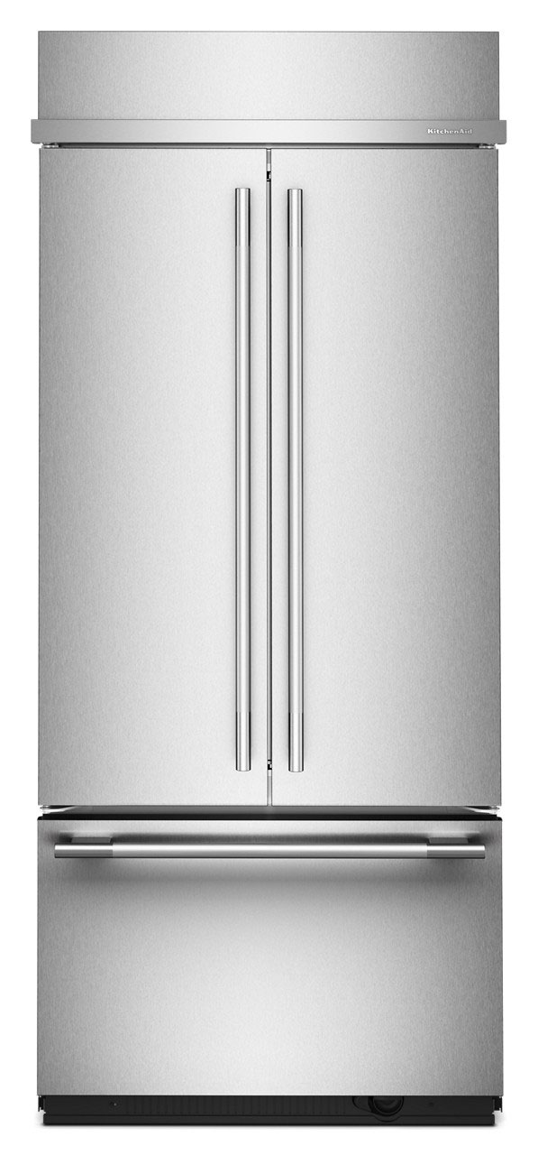 KitchenAid 20.8 Cu. Ft. Built-In French Door Refrigerator - KBFN536SPS
