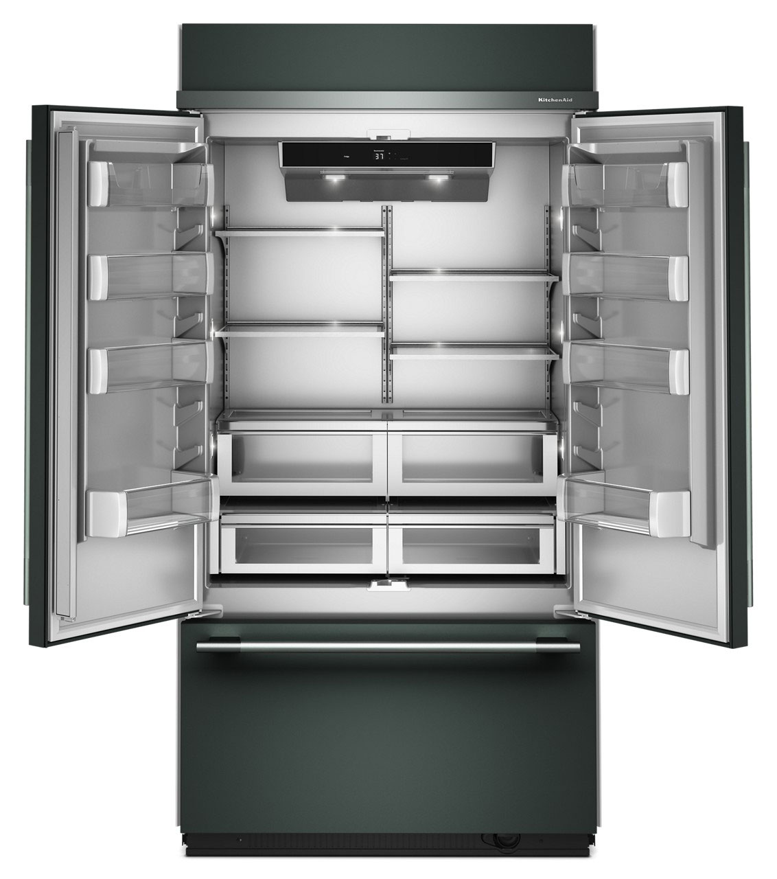 KitchenAid 24.2 Cu. Ft. Built-In French Door Refrigerator - KBFN542SJP