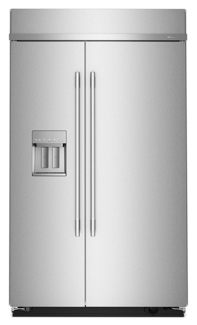 KitchenAid KBSD748SPS Built-In Side-By-Side Refrigerator
