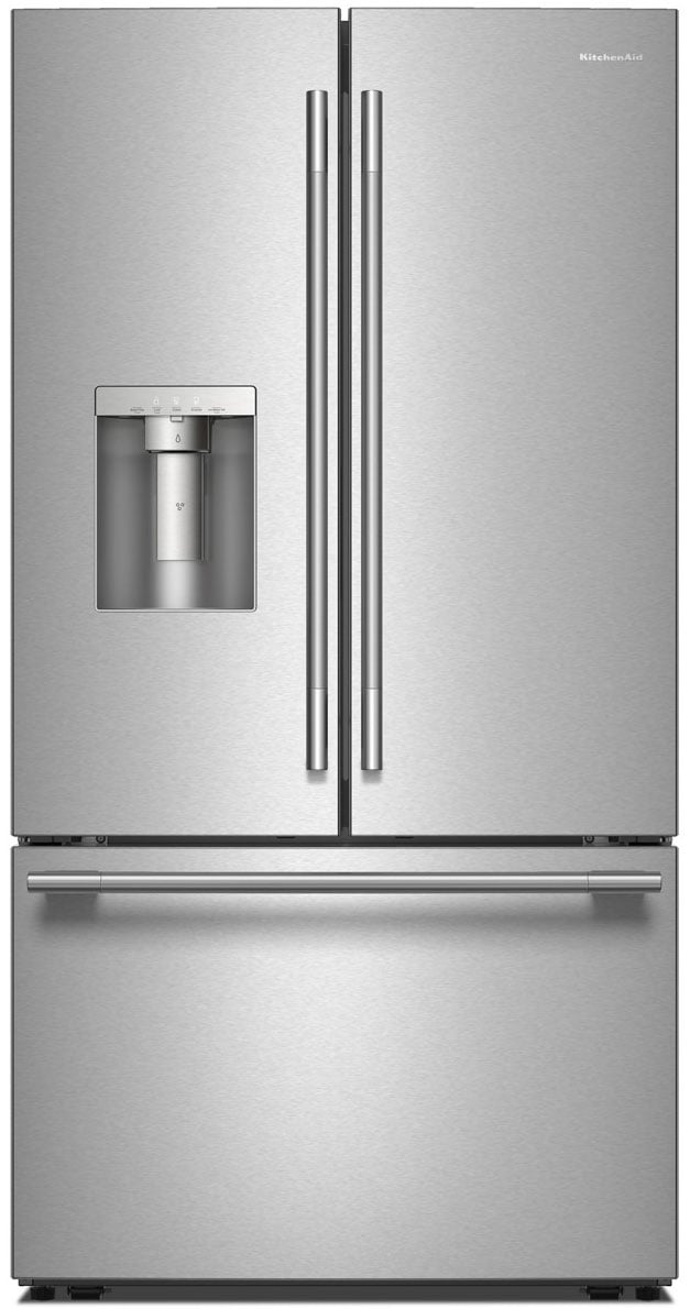 KitchenAid 30 Cu. Ft. French Door Refrigerator 36-Inch Wide in PrintShield Stainless Steel