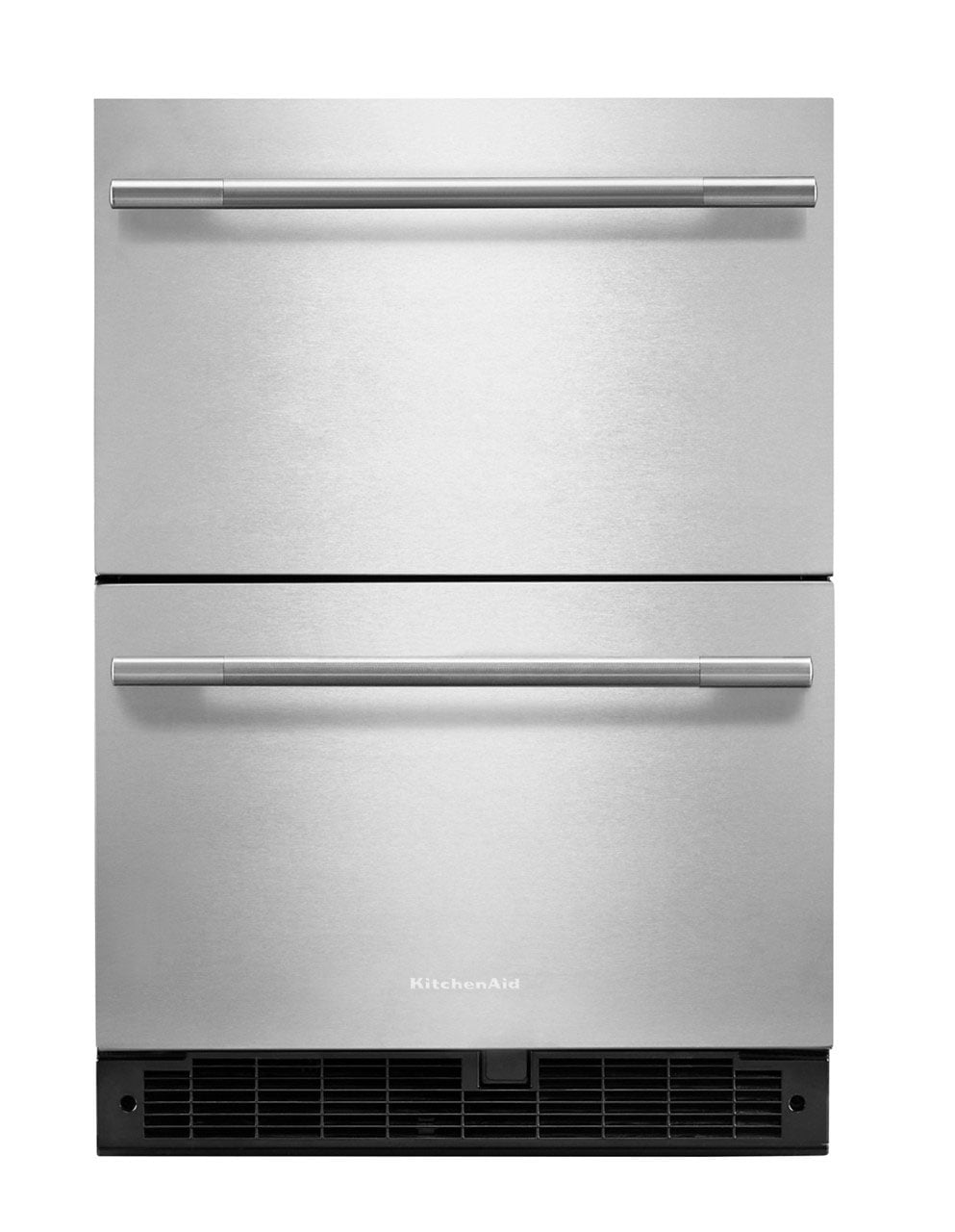KitchenAid 4.4 Cu. Ft. Undercounter Double-Drawer Refrigerator 24-Inch Wide in Stainless Steel