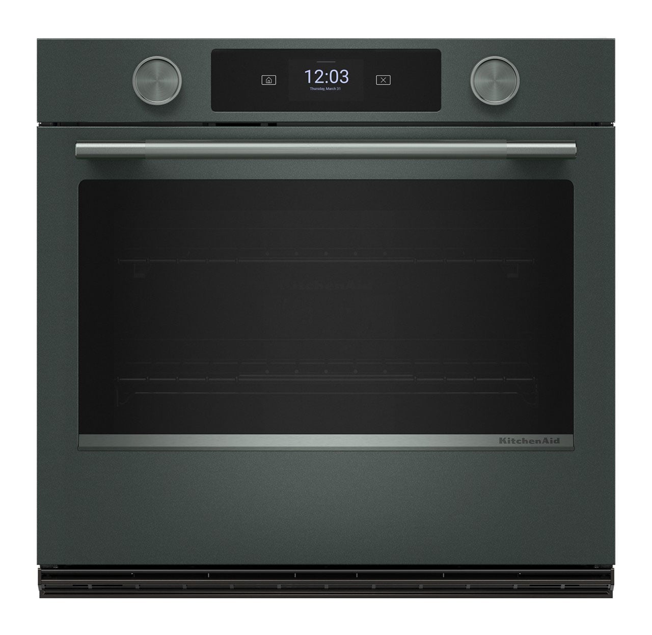 KitchenAid Smart Single Wall Oven with Assisted Cook Cycles 30-Inch Wide in Juniper