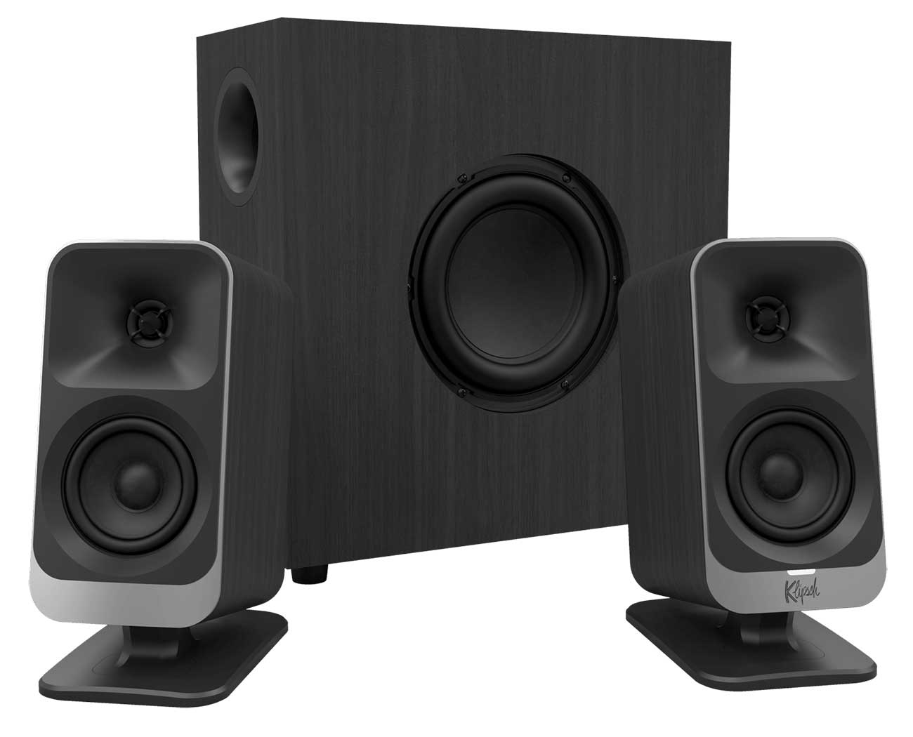 Photos - PC Speaker Klipsch ProMedia Lumina 2.1-Channel Computer Speakers with LED Lighting 1080090 