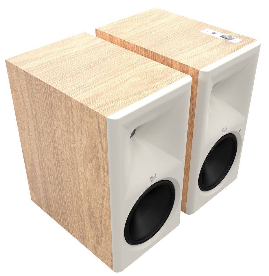 Klipsch The Nines II Powered Speakers in Red Oak (Pair) - 1080261