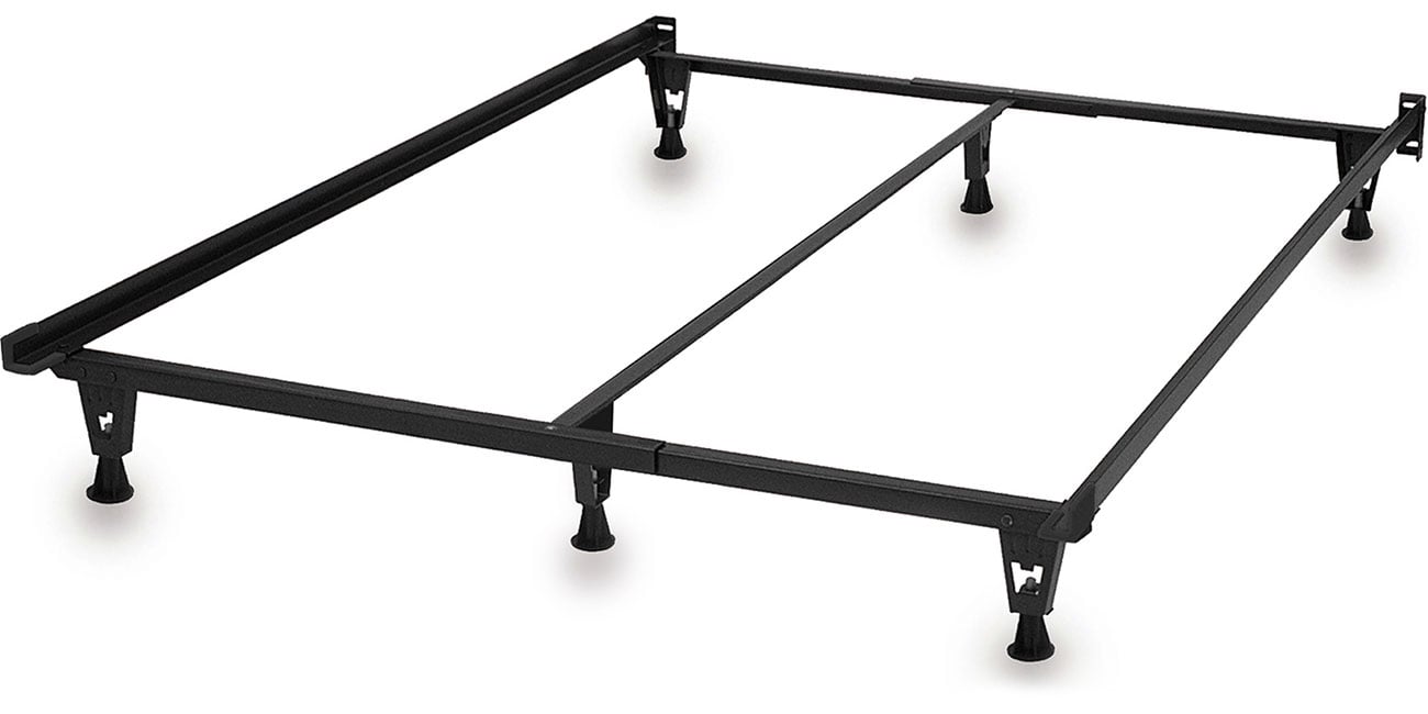 Knickerbocker Deluxe Premium Bed Frame - Twin Full Queen Mattress Sizes - in Black