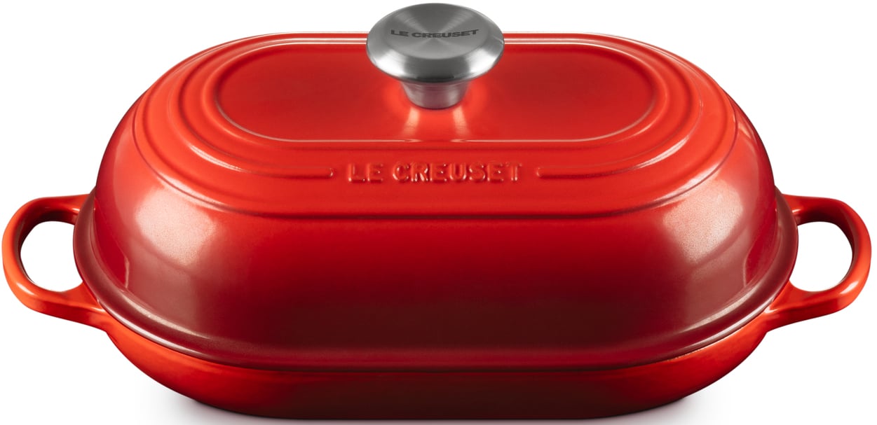 Le Creuset 11.5-Inch Oval Bread Oven in Cerise - 21302029060041